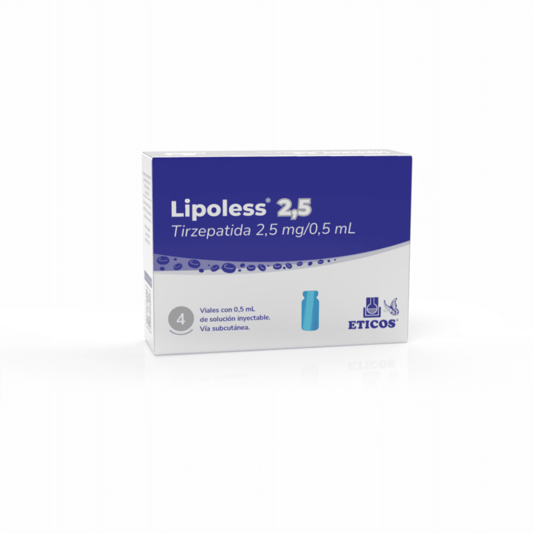 LIPOLESS 2.5 X 4 JERINGAS TIRZEPATIDA