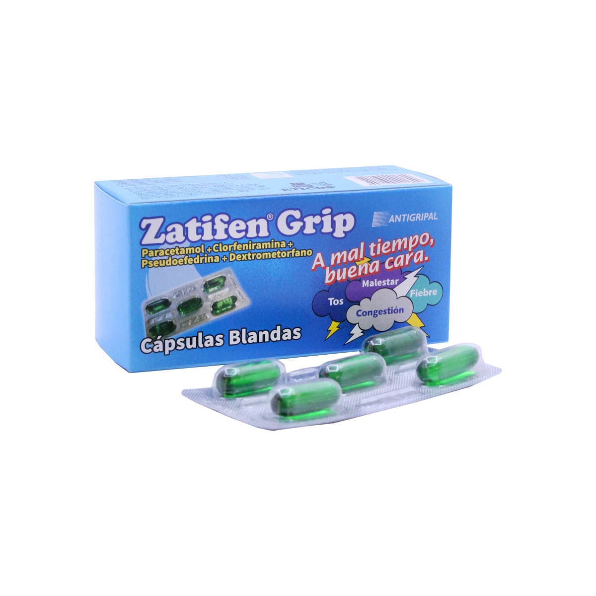 ZATIFEN GRIP CAPSULAS BLANDAS X 5 EN
