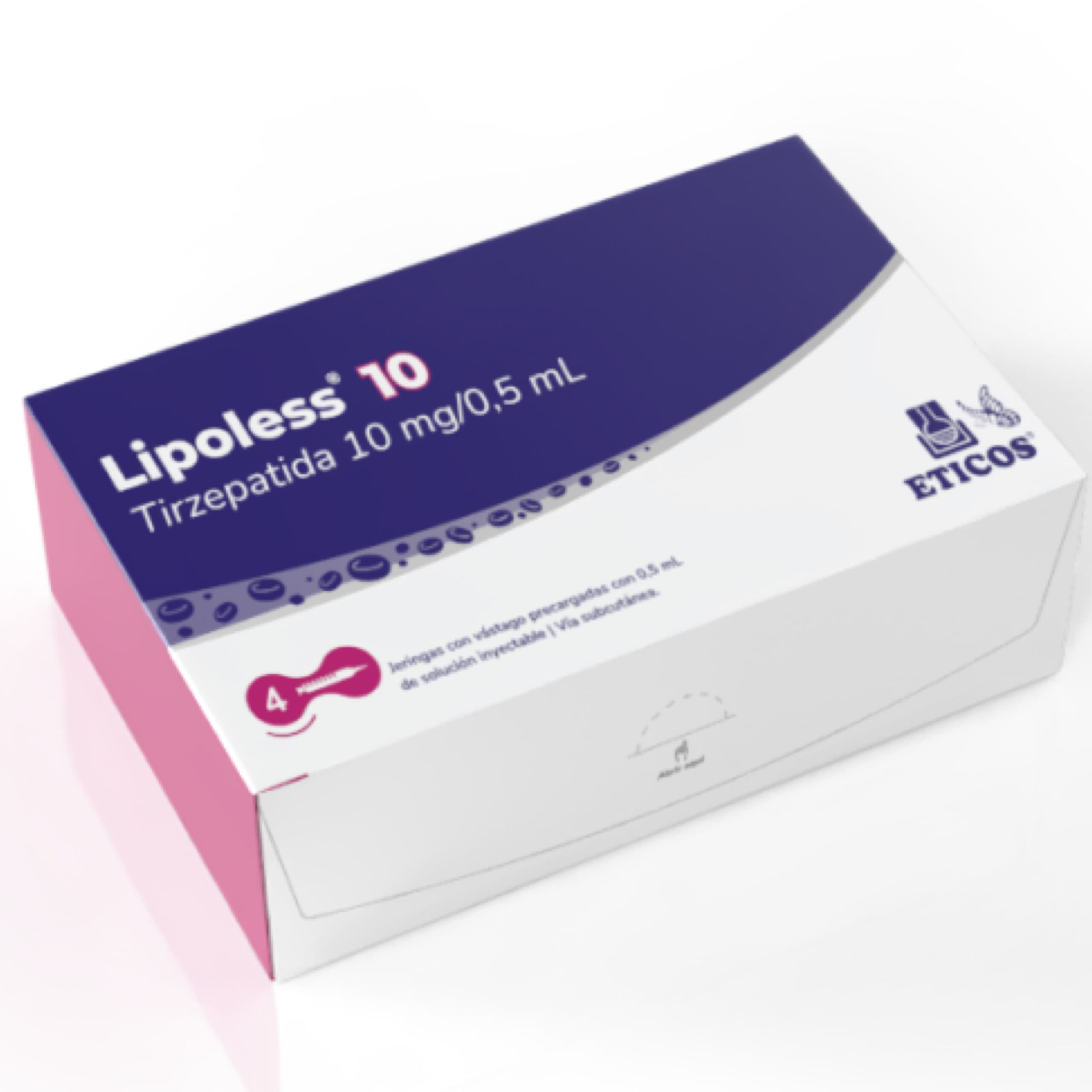 Lipoless® 5mg Tirzepatida | Caixa com 4 Seringas