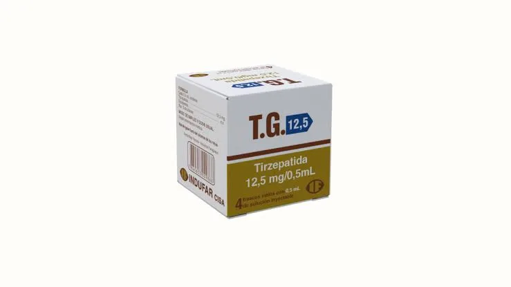 TG Tirzepatida 12,5 mg/0,5 mL | Caixa com 4 Ampolas